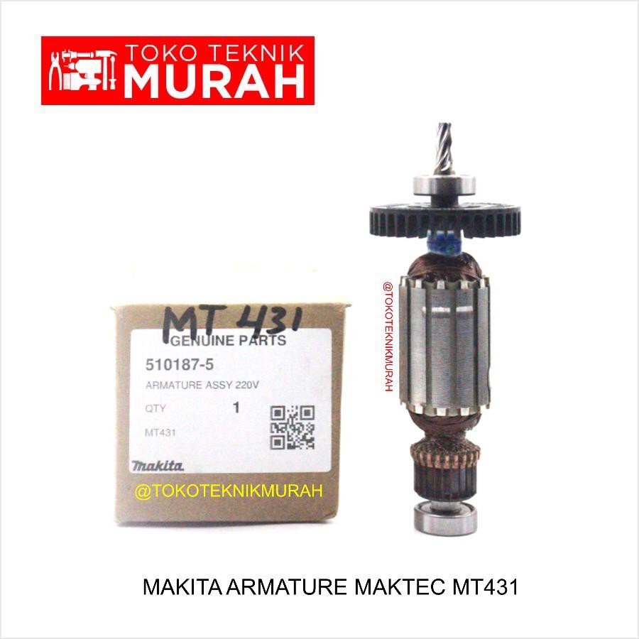 Makita Armature MT431 / Angker MT 431 Asli Original