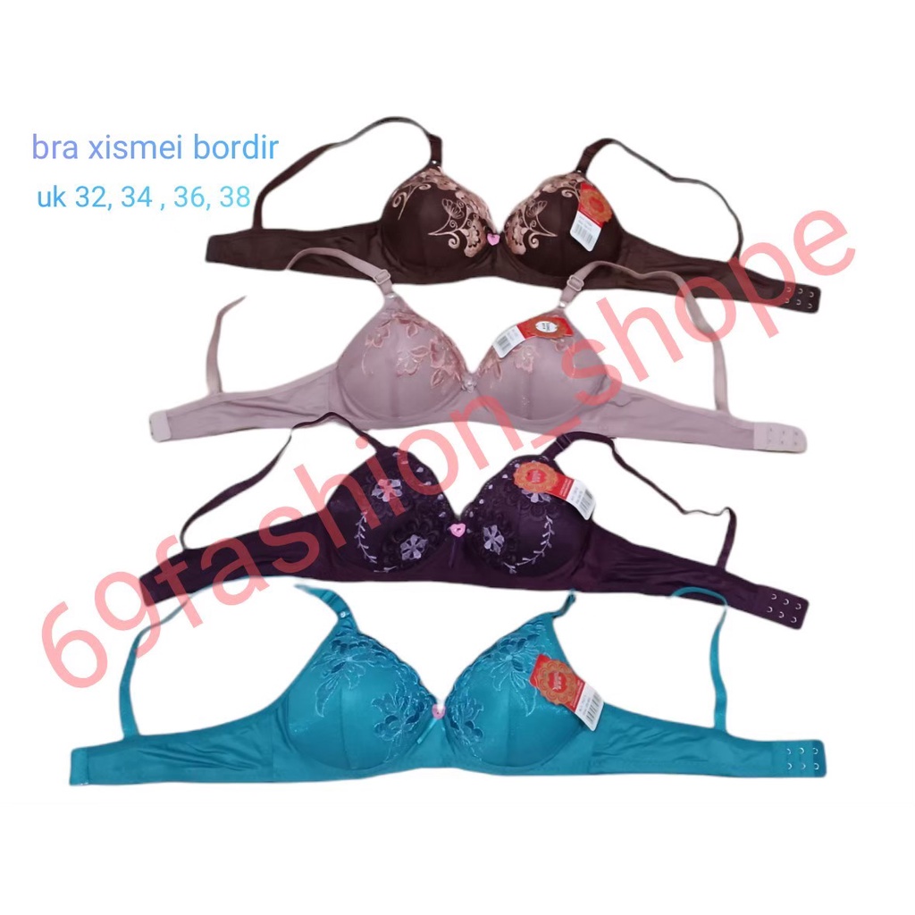 BRA BRUKAT CANTIK / BH BORDIR BUNGA BEST SELLER BAHAN PREMIUM HARGA MURMER IMPORT BEST SELLER