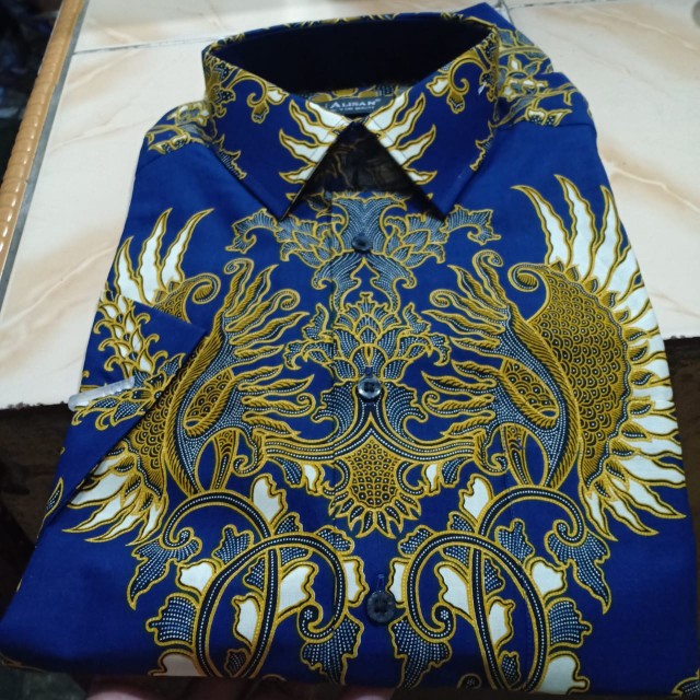 Kemeja Batik Pendek Alisan Reguler 10573