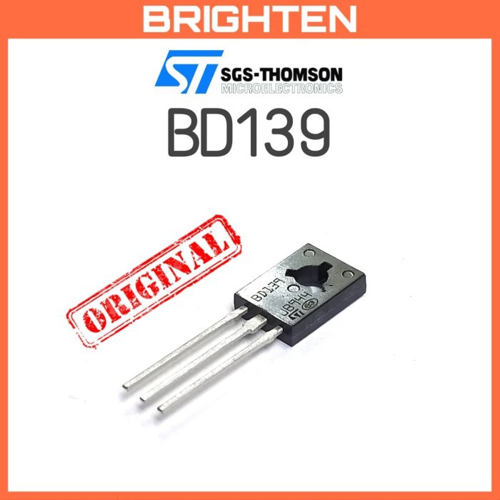 ST Transistor NPN BD139 Original