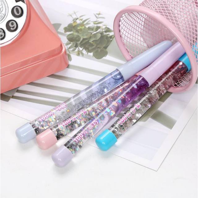 

PULPEN GEL GLITER / BOLPEN / PENA / ALAT TULIS MENULIS / GLITTER / PULPEN CANTIK