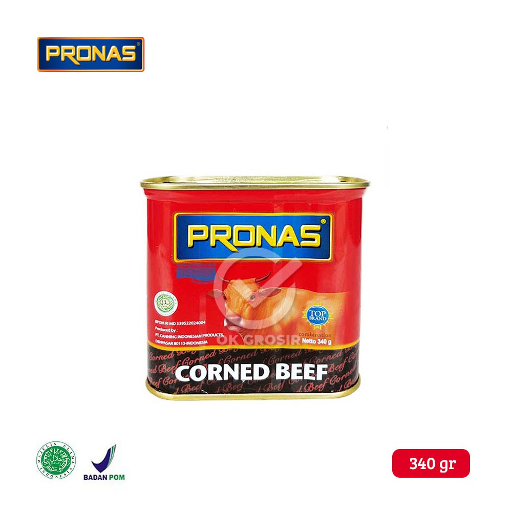 

Pronas Corned Beef/ Kornet Sapi Original (340 gr)