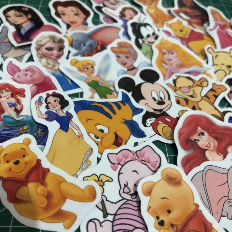 

Disney Character and Princess 50pcs TAHAN AIR PREMIUM STICKER / Karakter Disney