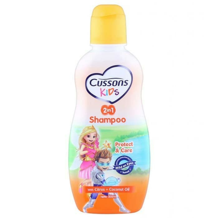 Cussons Kids Shampoo 2in1 / Sampo Anak (Tersedia varian aroma dan ukuran)