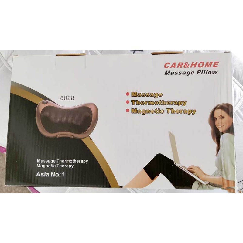 Bantal Pijat Shiatsu Mobil Rumah Portable Heat Neck Massage Pillow