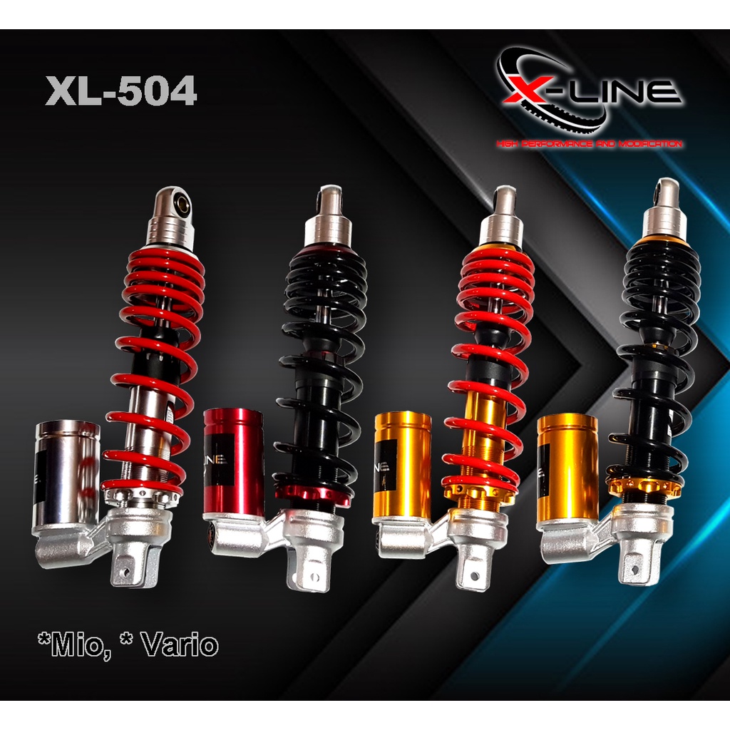 XLine Shock 504 Vario 330 mm Tabung bawah