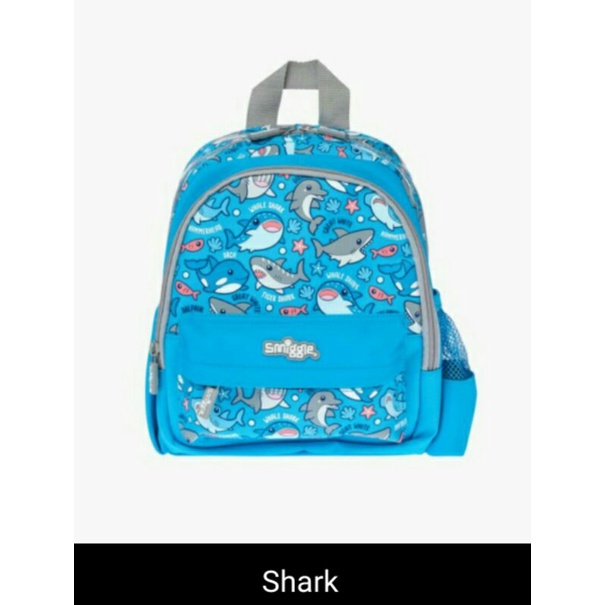Original Smiggle Backpack Teeny Updown Shark