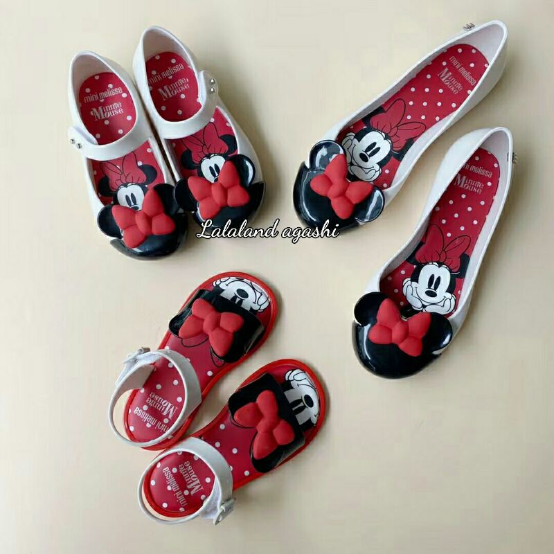 Sandal minimel minnie mouse White/sandal anak melis4sa/sandal melissa disney/sandal jelly anak