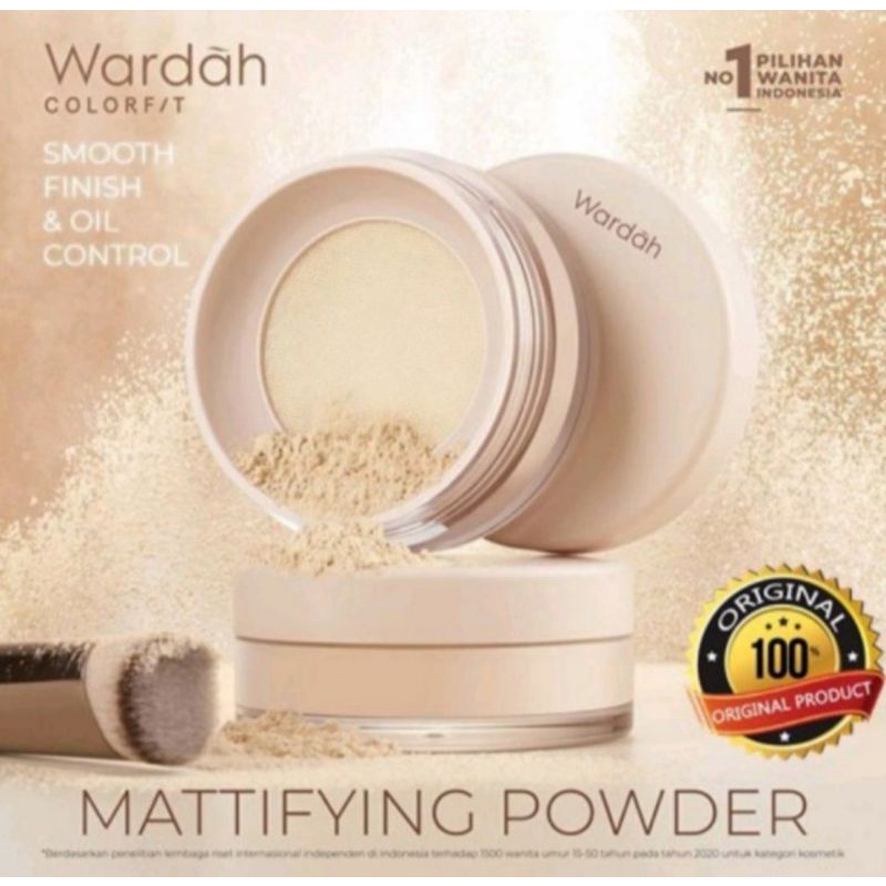Bedak Tabur Wardah Colorfit Mattifying