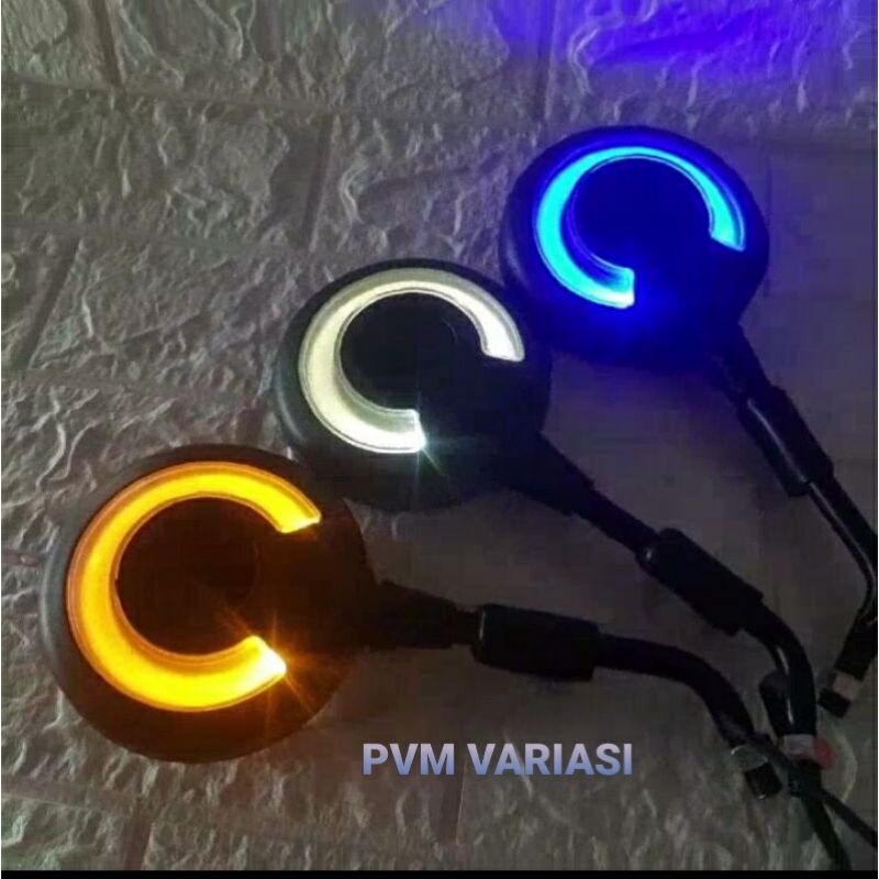 SPION BULAT SPION SCOOPY SPION LAMPU LED SPION SCOOPY LED VARIASI MOTOR PCX VARIO BEAT SCOOPY