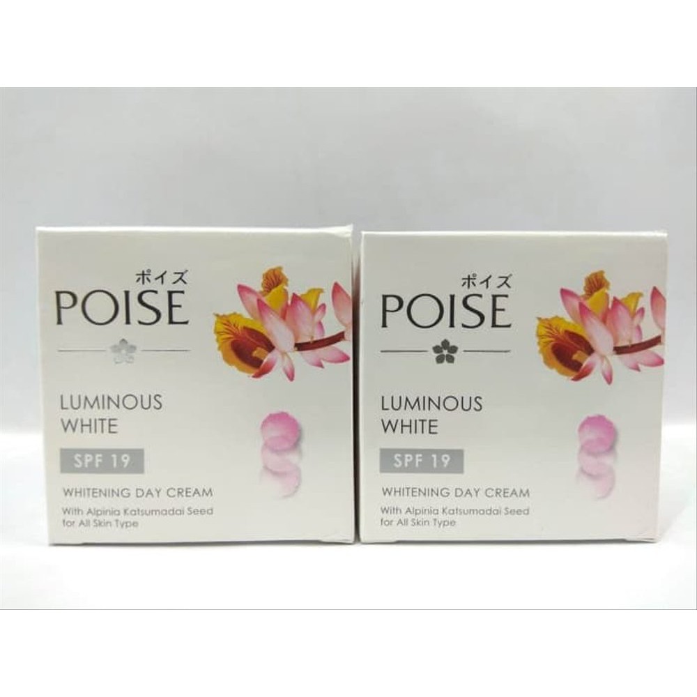 Poise Luminous White Day Cream+spf19 20gr