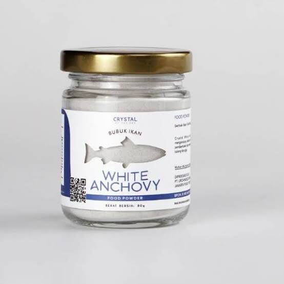 

NEW ARRIVAL - CRYSTAL OF THE SEA WHITE ANCHOVY POWDER / BUBUK IKAN TERI WHITEBAIT (B
