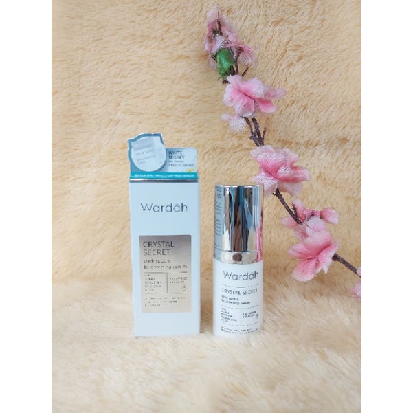 WARDAH CRYSTAL SECRET DARK SPOT &amp; BRIGHTENING SERUM 20 ML~ Original 100 % Kemasan baru