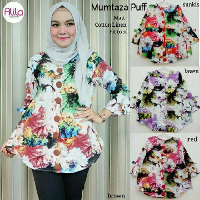 Jual Murah Atasan Wanita Mumtaza Puff