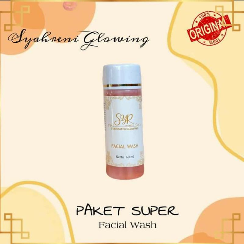 FACIAL WAHS PAKET SUPER SYR GLOWING