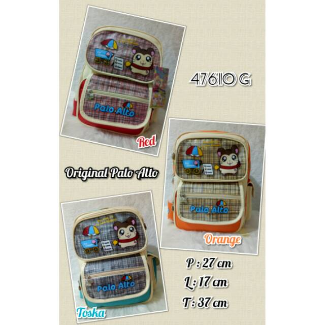 Tas Sekolah Anak SD palo alto by Alto #Termurah