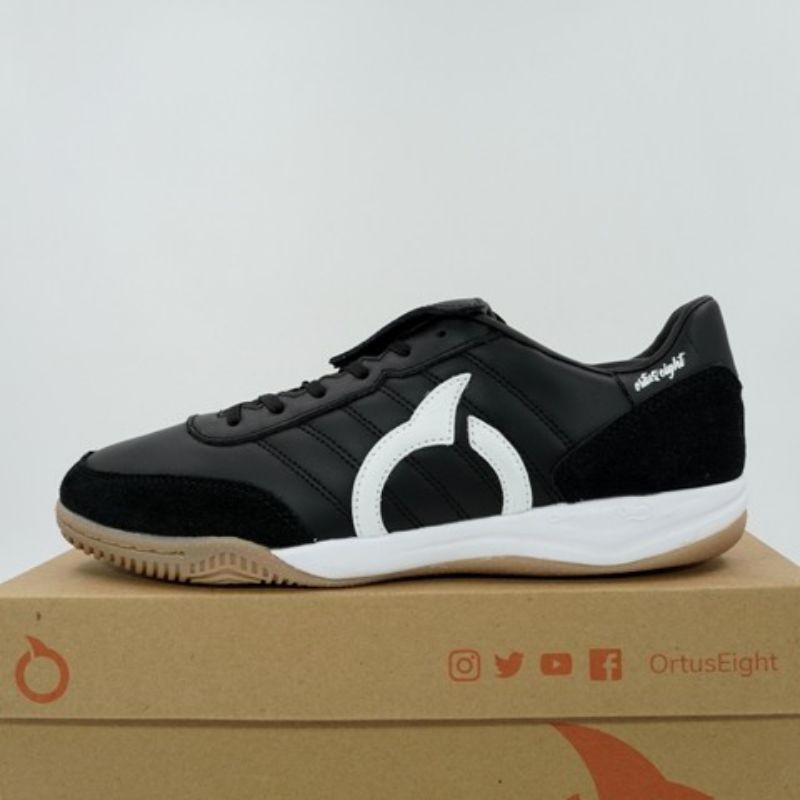 Ortuseight Sepatu Futsal Jogosala Rabona Black White