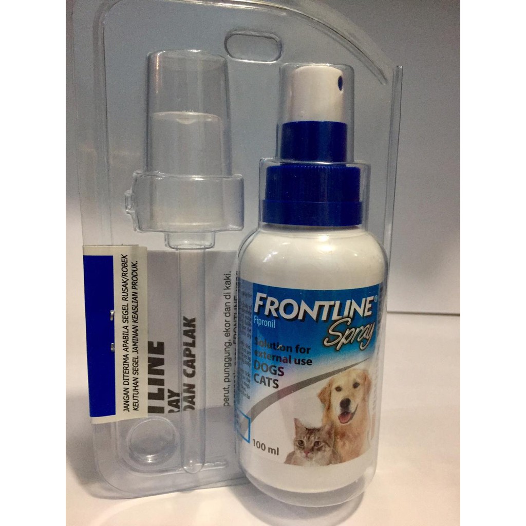 Frontline Spray - DOGS &amp;CATS - 100ml - spray  - obat kutu &amp; caplak