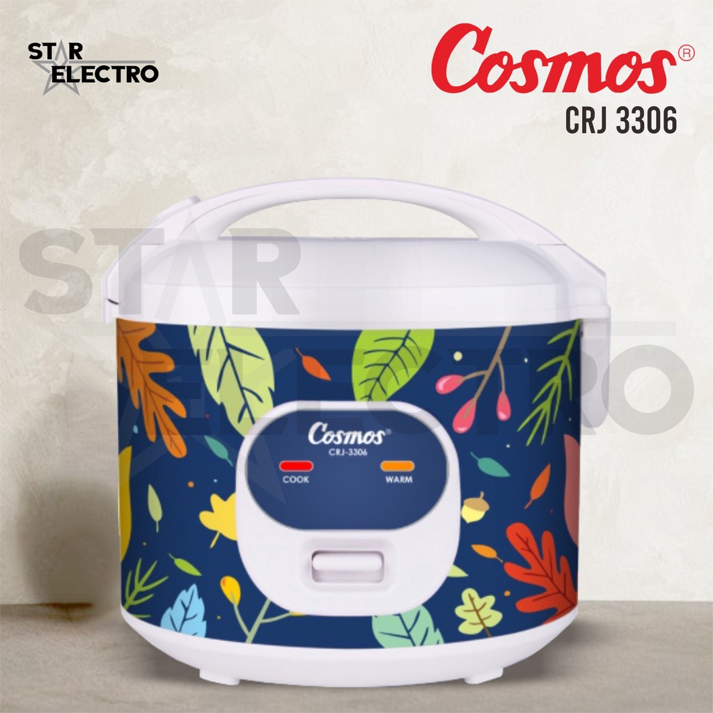 COSMOS Rice Cooker/ Magic Com 1.8 Liter CRJ-3306