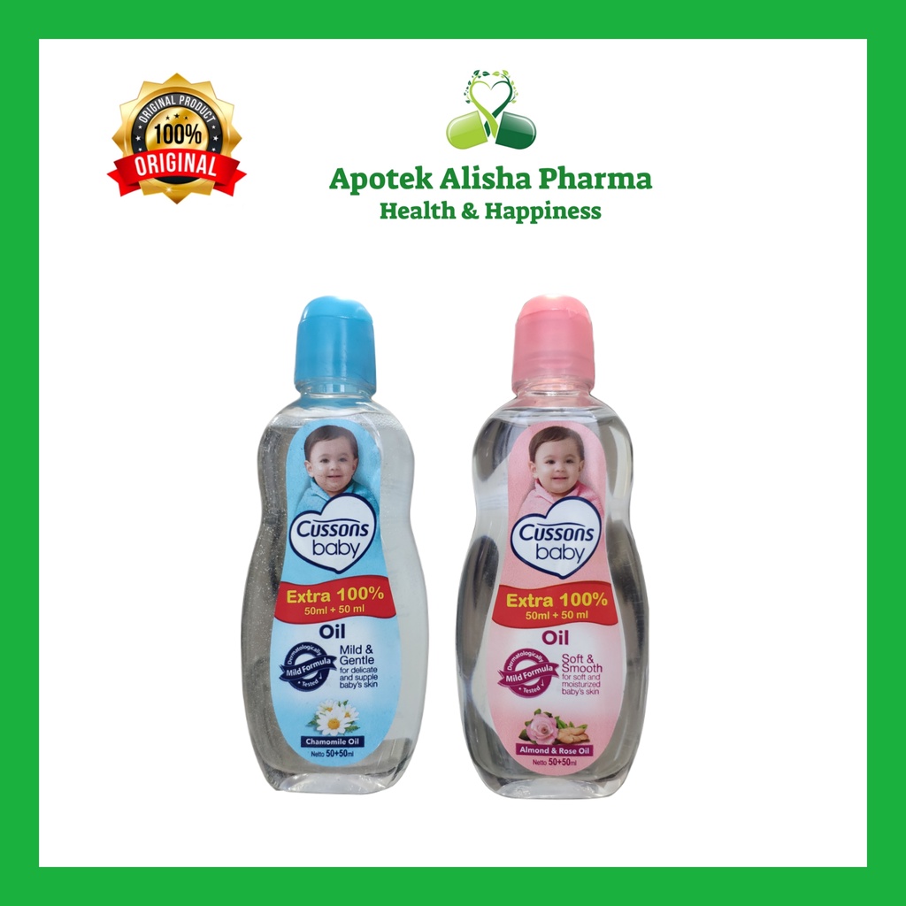 CUSSONS BABY OIL - Baby Oil Cusson / Cusson Minyak Bayi / Minyak Perawatan Bayi