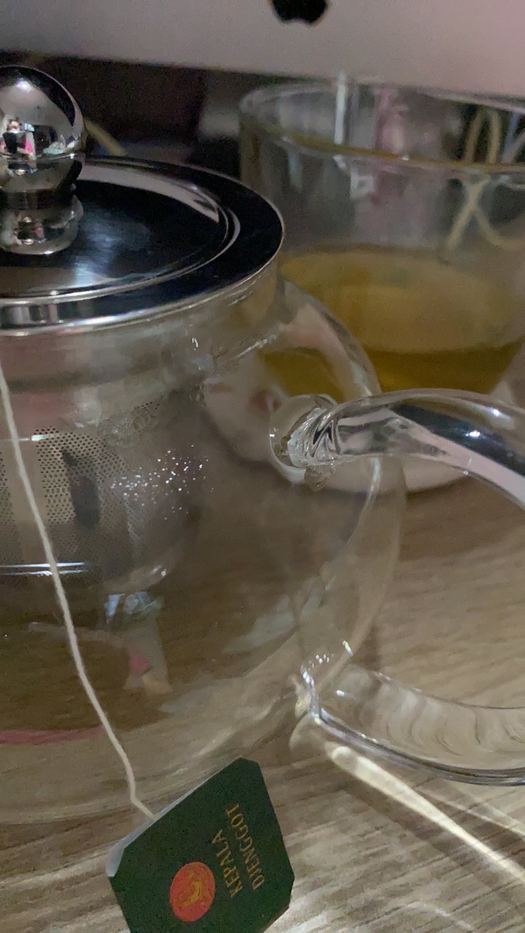 Teko Teh Infuser 400ml Dan 600ml / Tea Pot Stainless / Kungfu Teapot Chinese Tea / Teko Teh Kaca