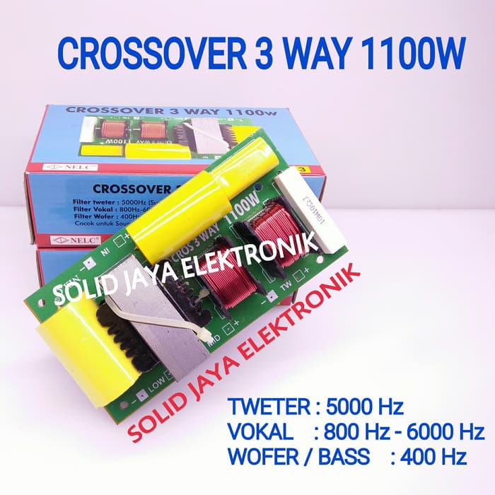 CROSSOVER 3 WAY 1100W NELC N-163 TWEETER - MIDLE - WOOFER CROSOVER CROSOFER CROSSOFER KROSOFER KROSSOFER PASIF 3 WAY TWITER TWEETER TWETER MIDLE MIDLLE VOKAL VOCAL - WOFER WOOFER 1100 WATT 1100W MURNI NELC KROSSOVER PASIF NELC N163 163 ASLI ORIGINAL