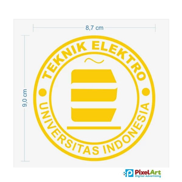 Sticker Kampus Teknik Elektro Ui Universitas Indonesia Shopee Indonesia