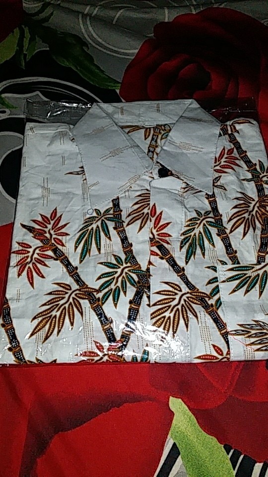 Kemeja Batik Pria Modern Lengan Pendek Casual Modis Trendy Masa Kini M L Xl Asli Pekalongan