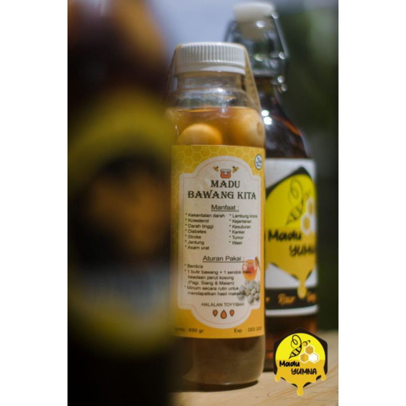 

Madu Bawang Lanang murni 650gr