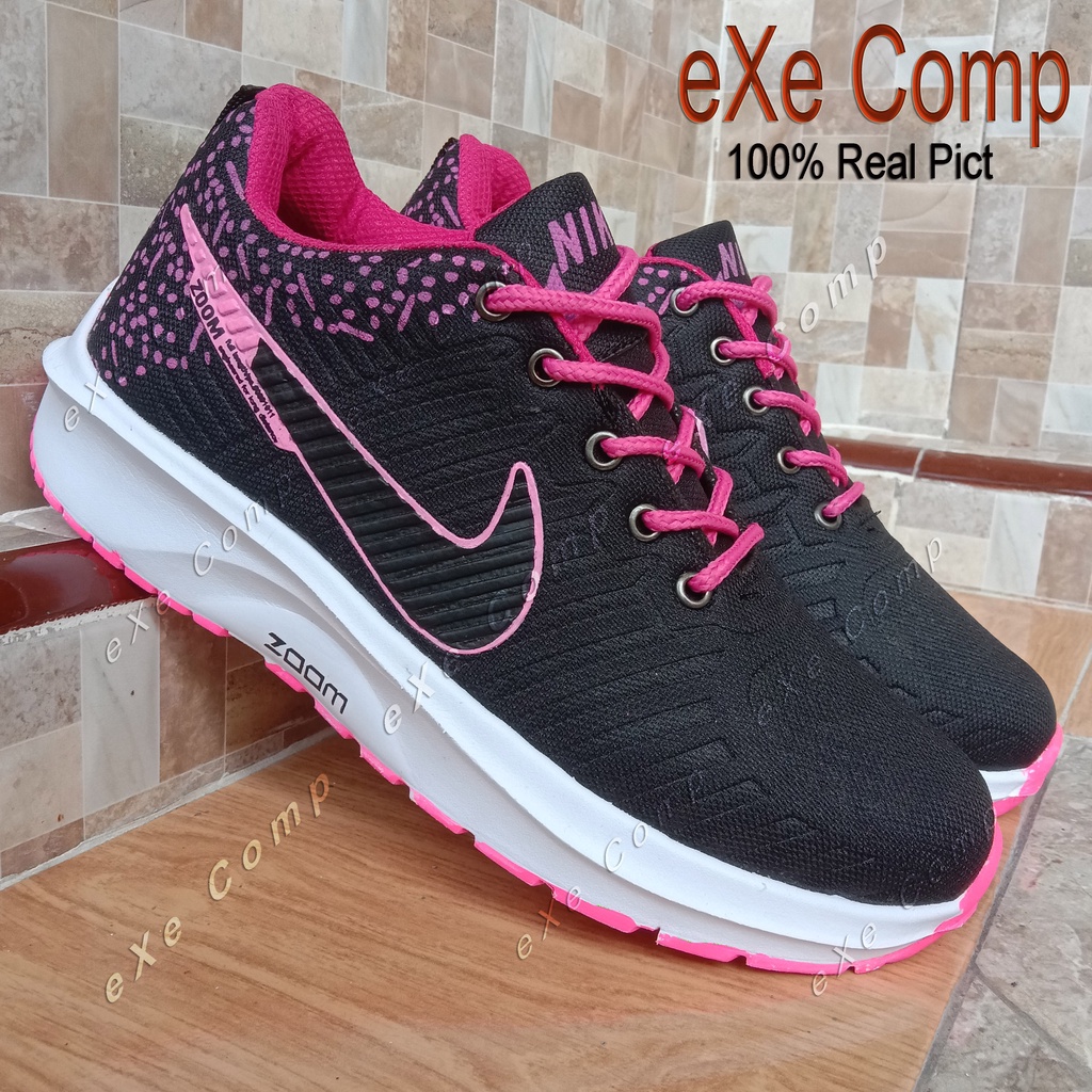 Sepatu Sneakers Sporty - Sepatu Kets Fashion Casual - Sepatu jogging Olahraga  - Pria Wanita Sekolah Kuliah - eXe Comp --0