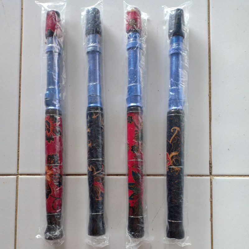 Gagang joran kayu batik