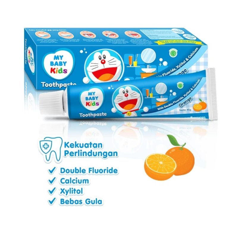 MY BABY KIDS TOOTHPASTE 45 GR / PASTA GIGI ANAK