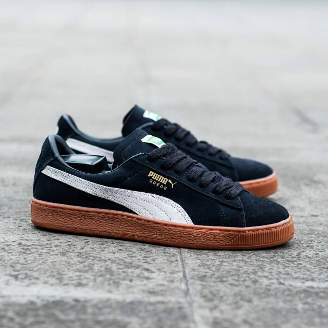 puma suede black