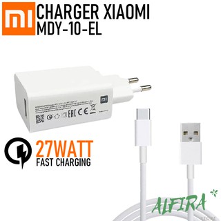 Charger XIAOMI REDMI NOTE 9 27W 8 PRO Note 7 Note 8 MI 9