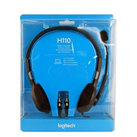 ITSTORE Logitech H110 Stereo Headset H-110 / H 110 Headphone with mic