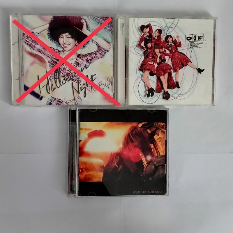 AKB48 CD+DVD (Free OFC Photocard)
