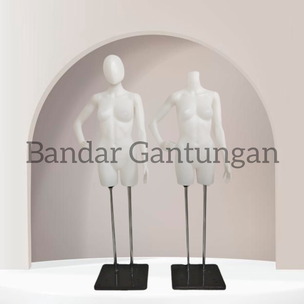 Manekin Setengah Badan Ada Tangan Patung Manekin Dewasa Body Fit Manekin Plastik Cewek - BH