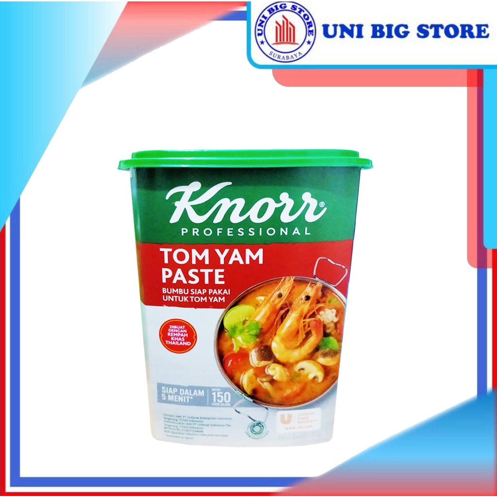 

KNORR Tom Yam Paste Sauce Mix 1.5 Kg Saus Bumbu Tom Yum