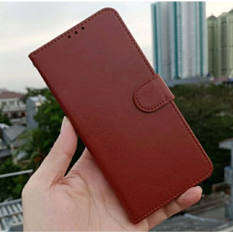 Samsung M62 flip case cover dompet kulit