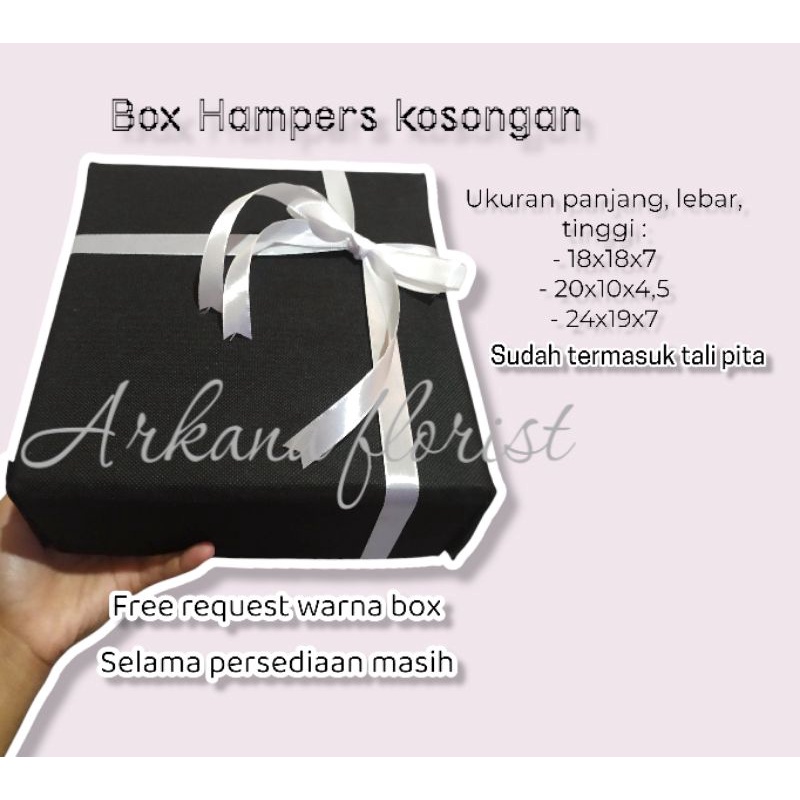 

Box hampers / kotak kado