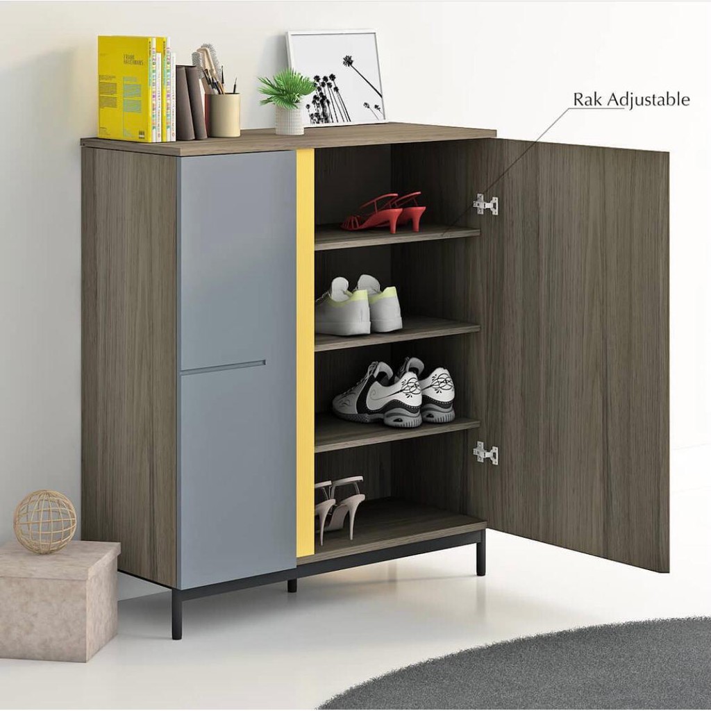 LEMARI SEPATU TERTUTUP / RAK SEPATU / LEMARI SEPATU / DERBY XAVIER HOME DECOR