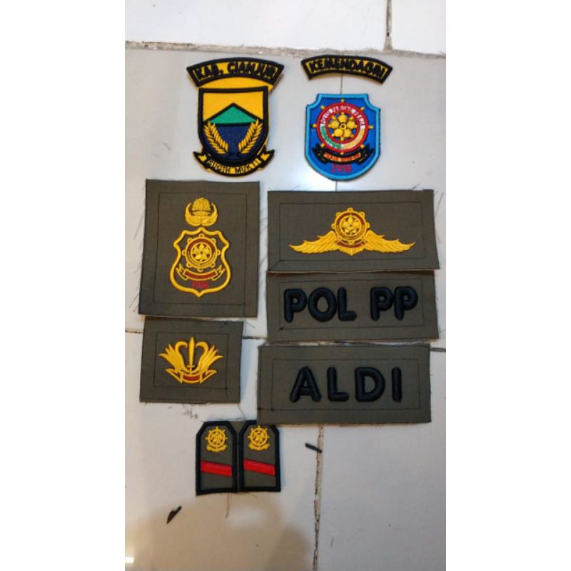 Satpol PP Bordir Timbul Pol PP Cianjur