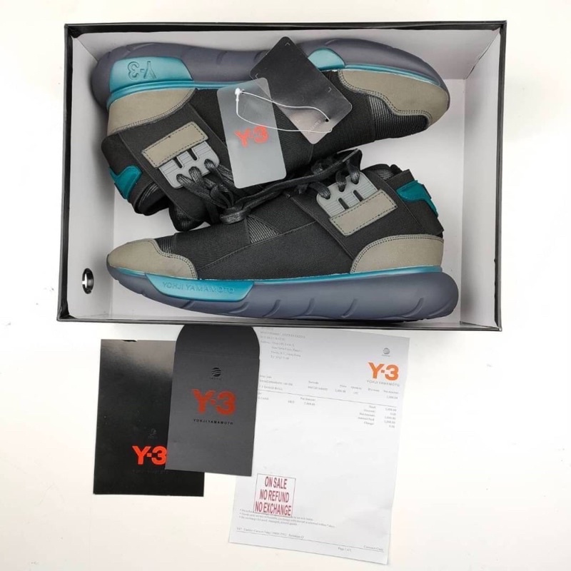 [HIGH QUALITY] Sepatu Pria - Yohji Yamamoto x Adidas Y3 Qasa High