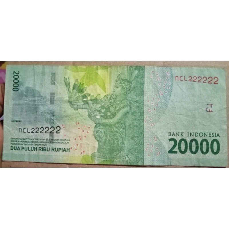 uang nomer seri solid