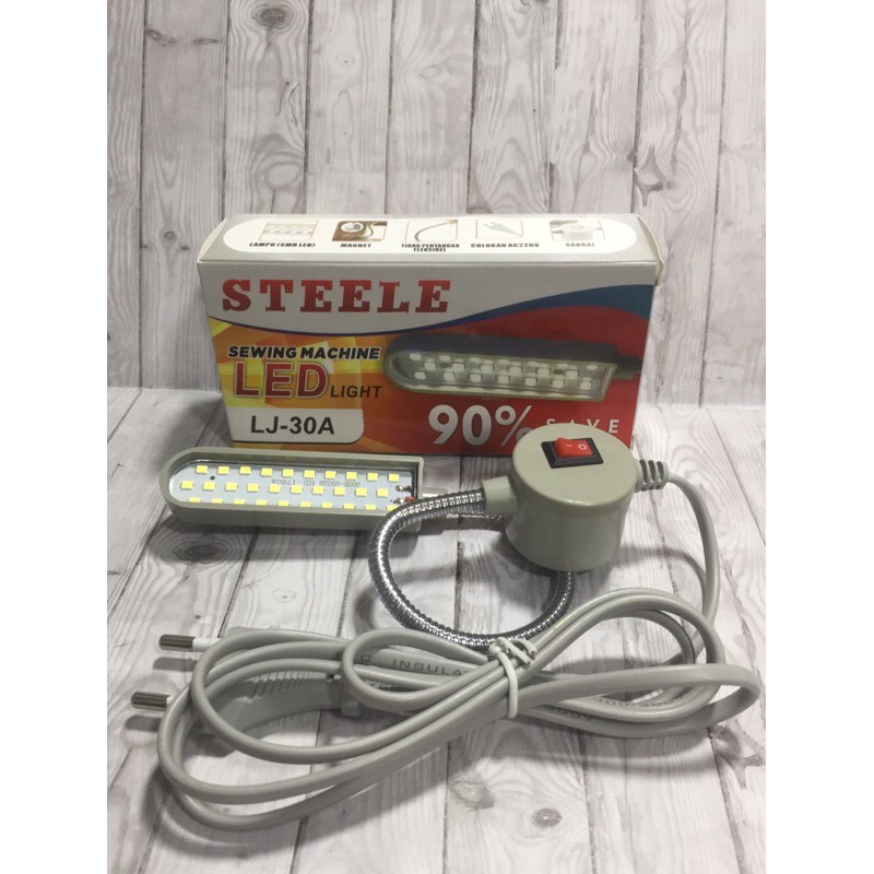 Lampu mesin jahit LED 30A Steele