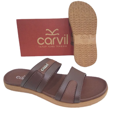 gof CARVIL WELTON 02 L Sandal Selop Laki-Laki Formal Sandal Selop Anti Slip Original