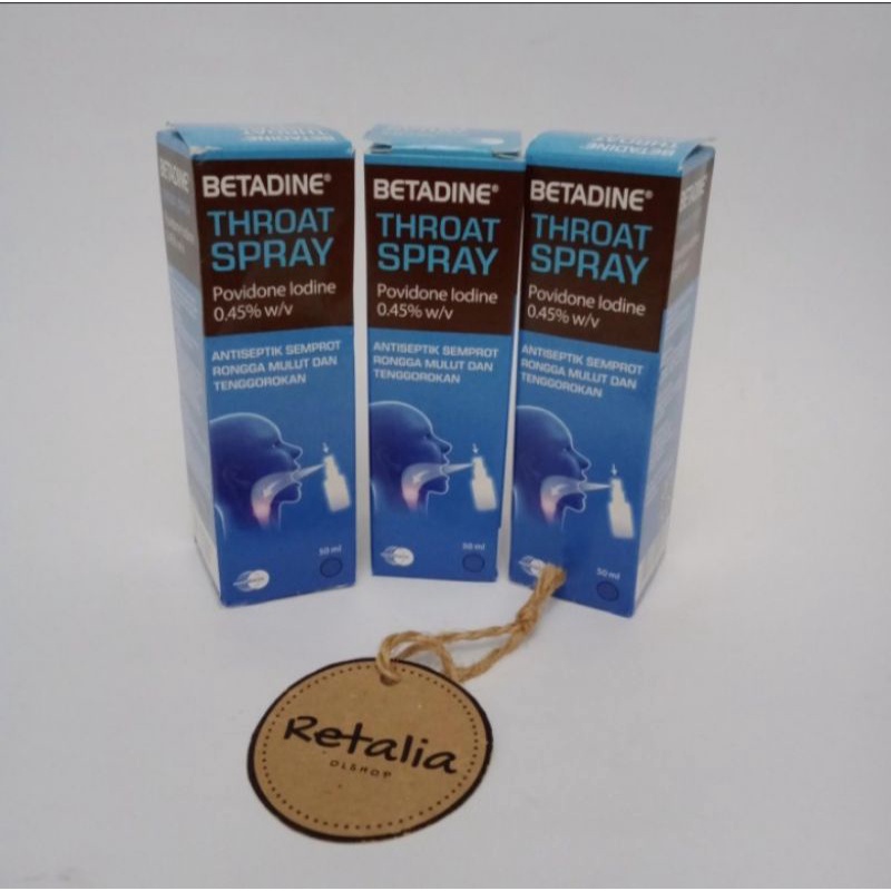Betadine Throat Spray