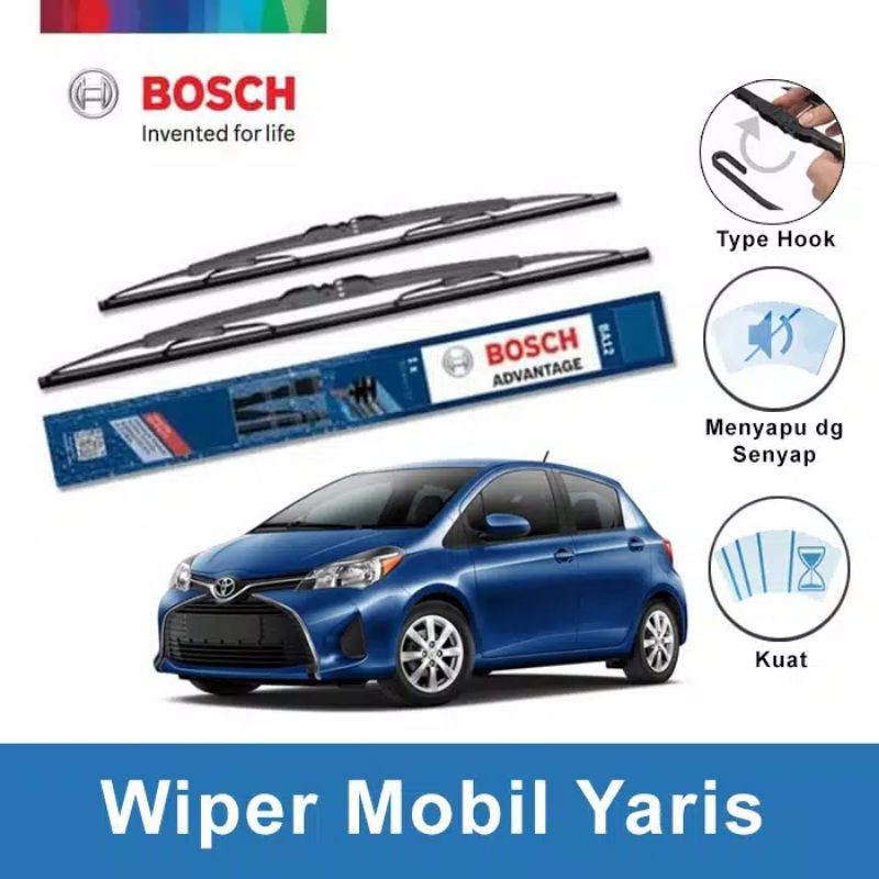 Paket Wiper Bosch Advantage Mobil Yaris