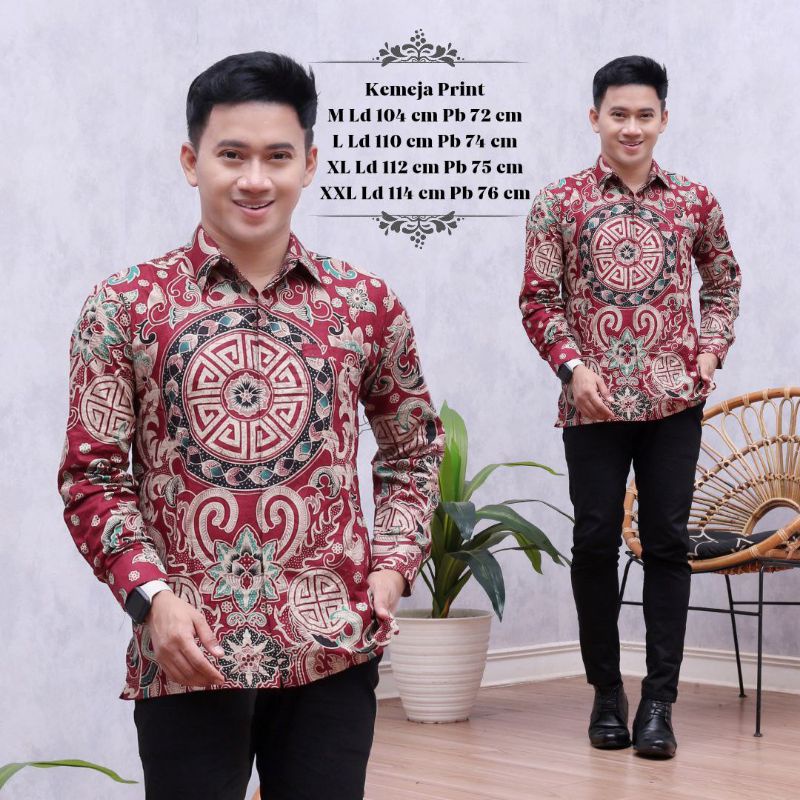 baju batik Pekalongan Hem batik Pekalongan kemeja batik Pekalongan terbaru BR