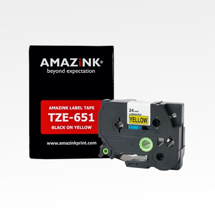 

Label Tape TZE-651 24mm Black on Yellow dari AMAZiNK